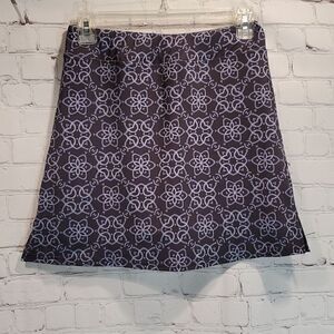 Ekouaer NWT black and gray skort